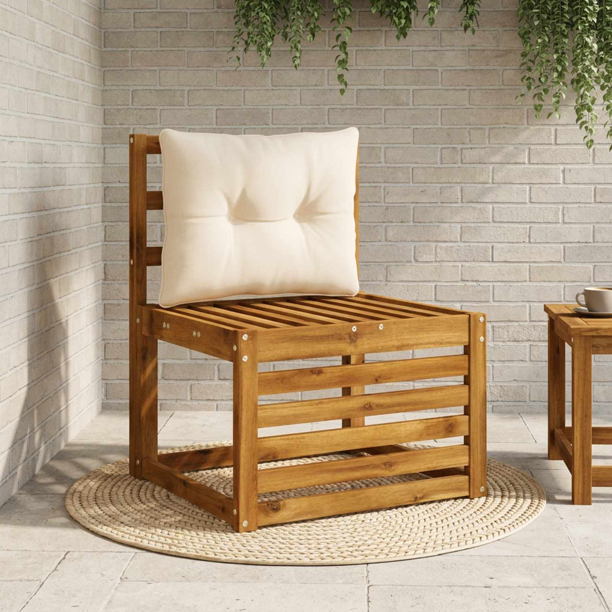 Jastučić za leđa PUTTEN 100% poliester Krem 60 x 40 x 10 cm