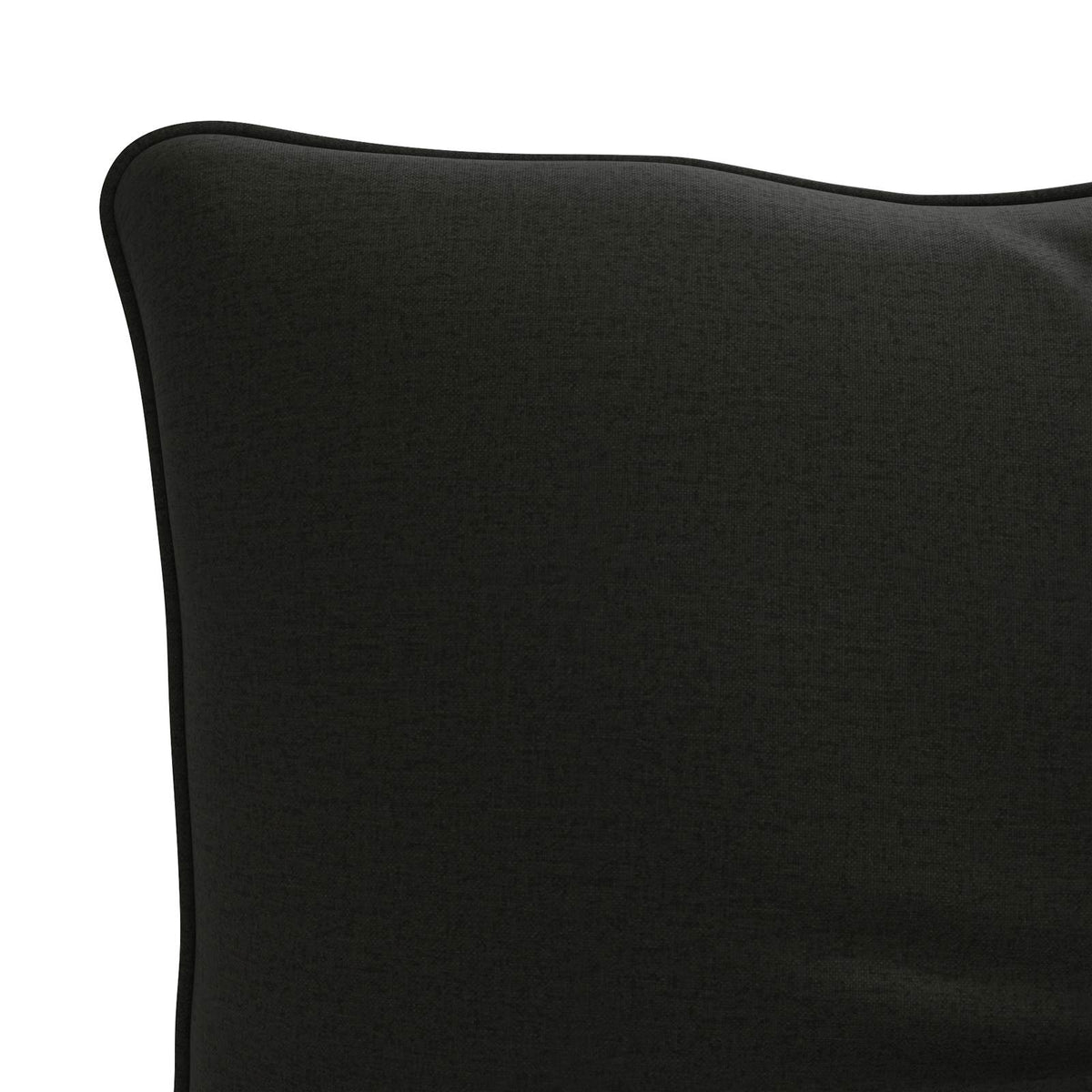 Jastučić za leđa PUTTEN 100% poliester Crna 60 x 40 x 10 cm