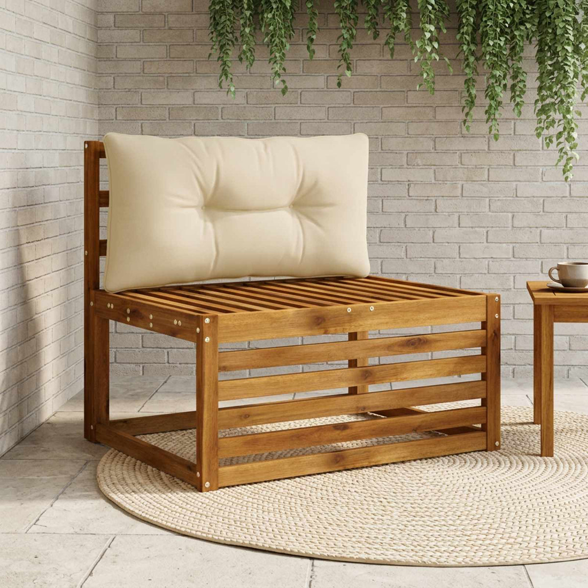 Jastučić za leđa PUTTEN 100% poliester Bež 70 x 40 x 10 cm
