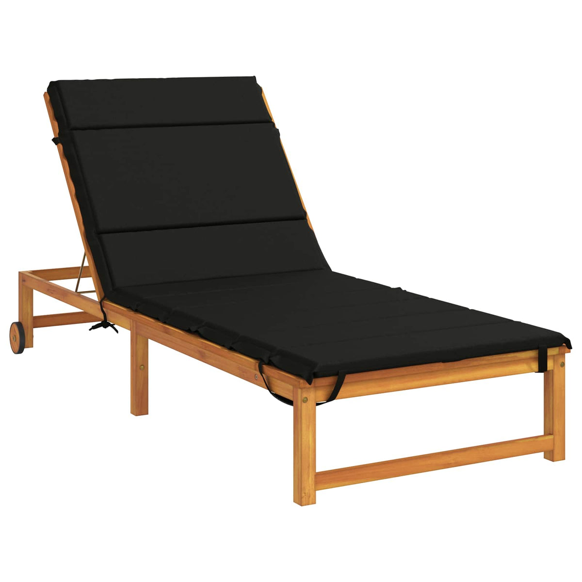 Jastučić za ležaljku GEMERT 100% poliester Crna 200 x 80 x 3 cm