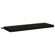 Jastučić za klupu SOEST 100% poliester Crna 110 x 40 x 5 cm