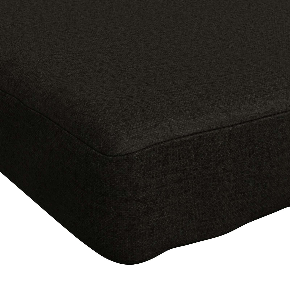 Jastučić za klupu SOEST 100% poliester Crna 150 x 40 x 5 cm