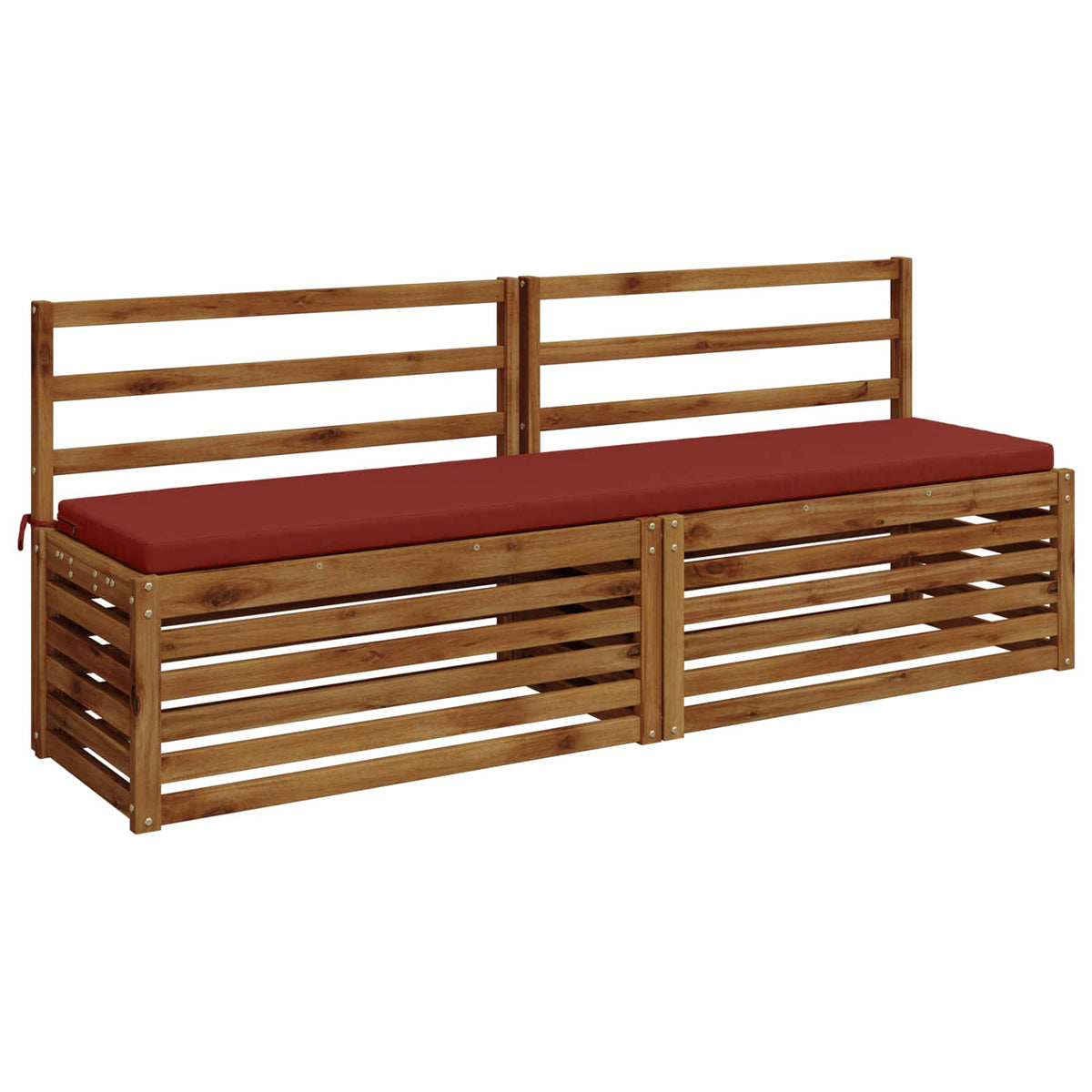 Jastučić za klupu SOEST 100% poliester Crvena 170 x 40 x 5 cm