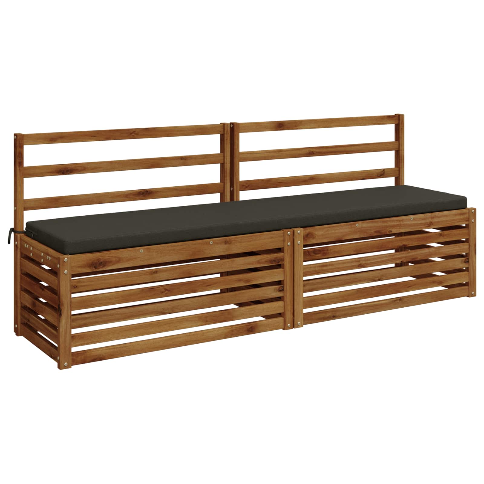 Jastučić za klupu SOEST 100% poliester Antracit 170 x 40 x 5 cm