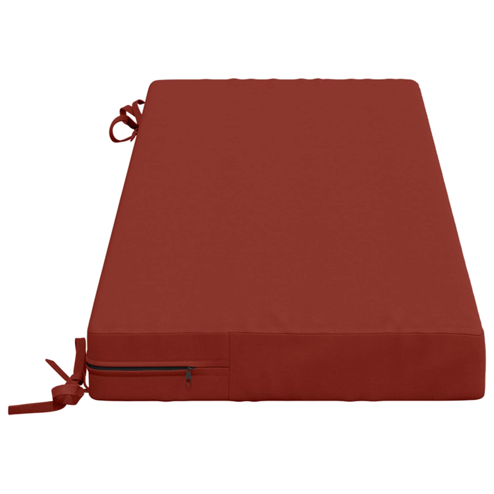 Jastučić za klupu SOEST 100% poliester Crvena 100 x 40 x 8 cm