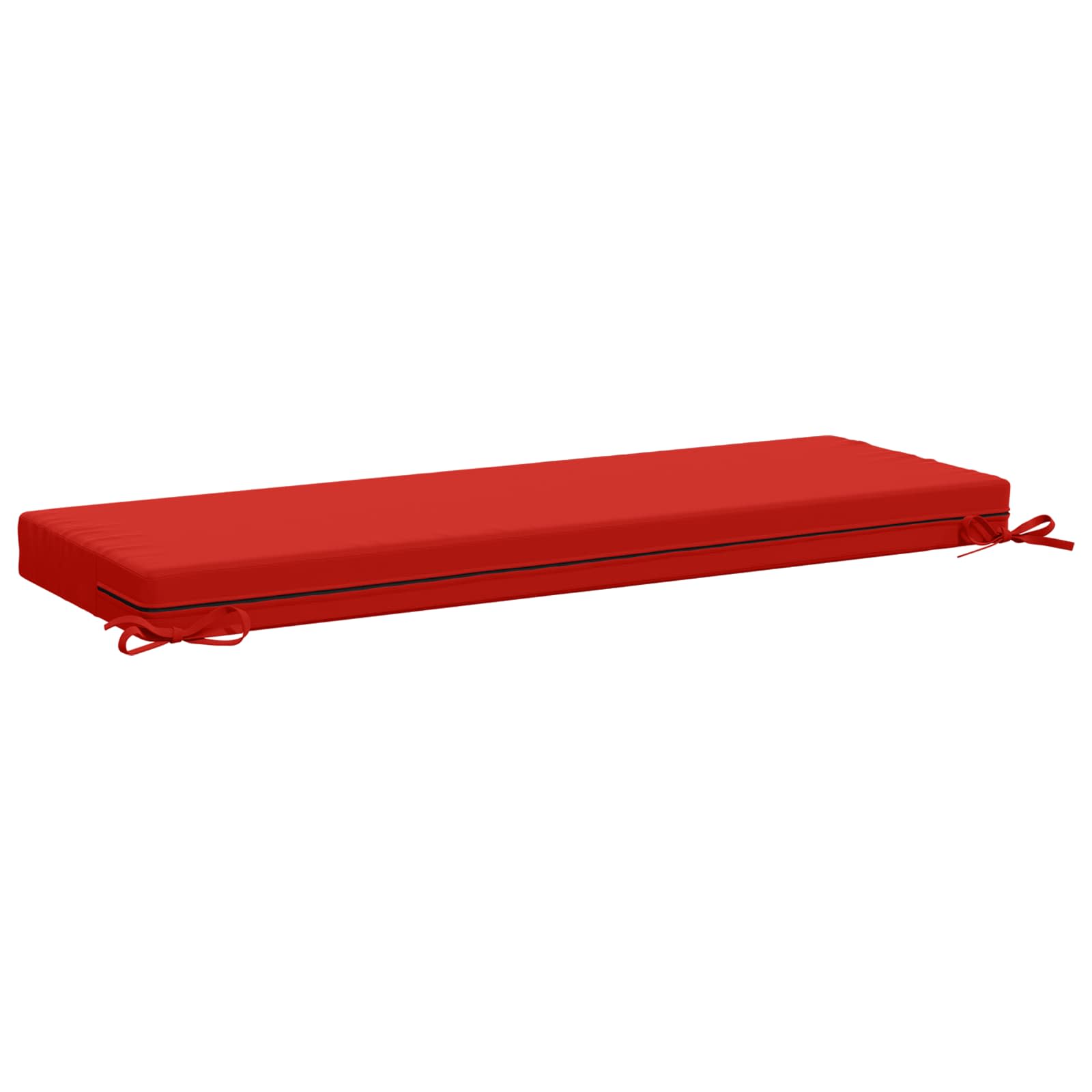 Jastučić za klupu SOEST 100% poliester Crvena 100 x 40 x 8 cm