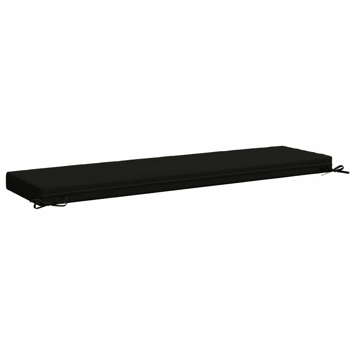 Jastučić za klupu SOEST 100% poliester Crna 140 x 40 x 8 cm