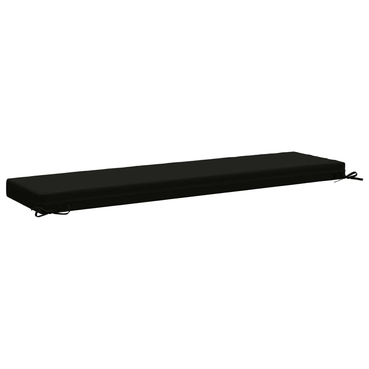 Jastučić za klupu SOEST 100% poliester Crna 140 x 40 x 8 cm