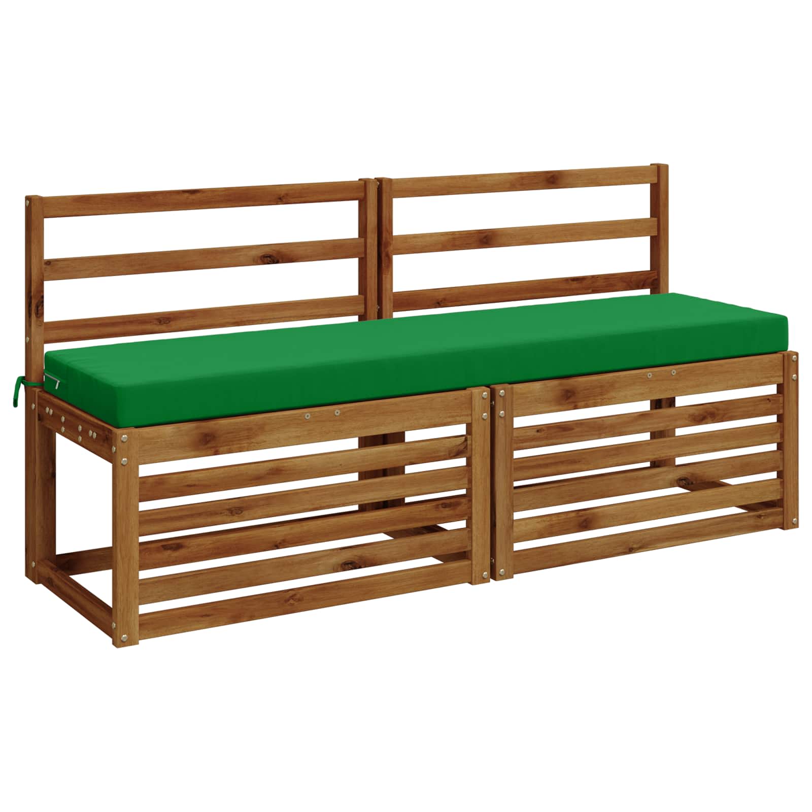Jastučić za klupu SOEST 100% poliester Zelena 140 x 40 x 8 cm
