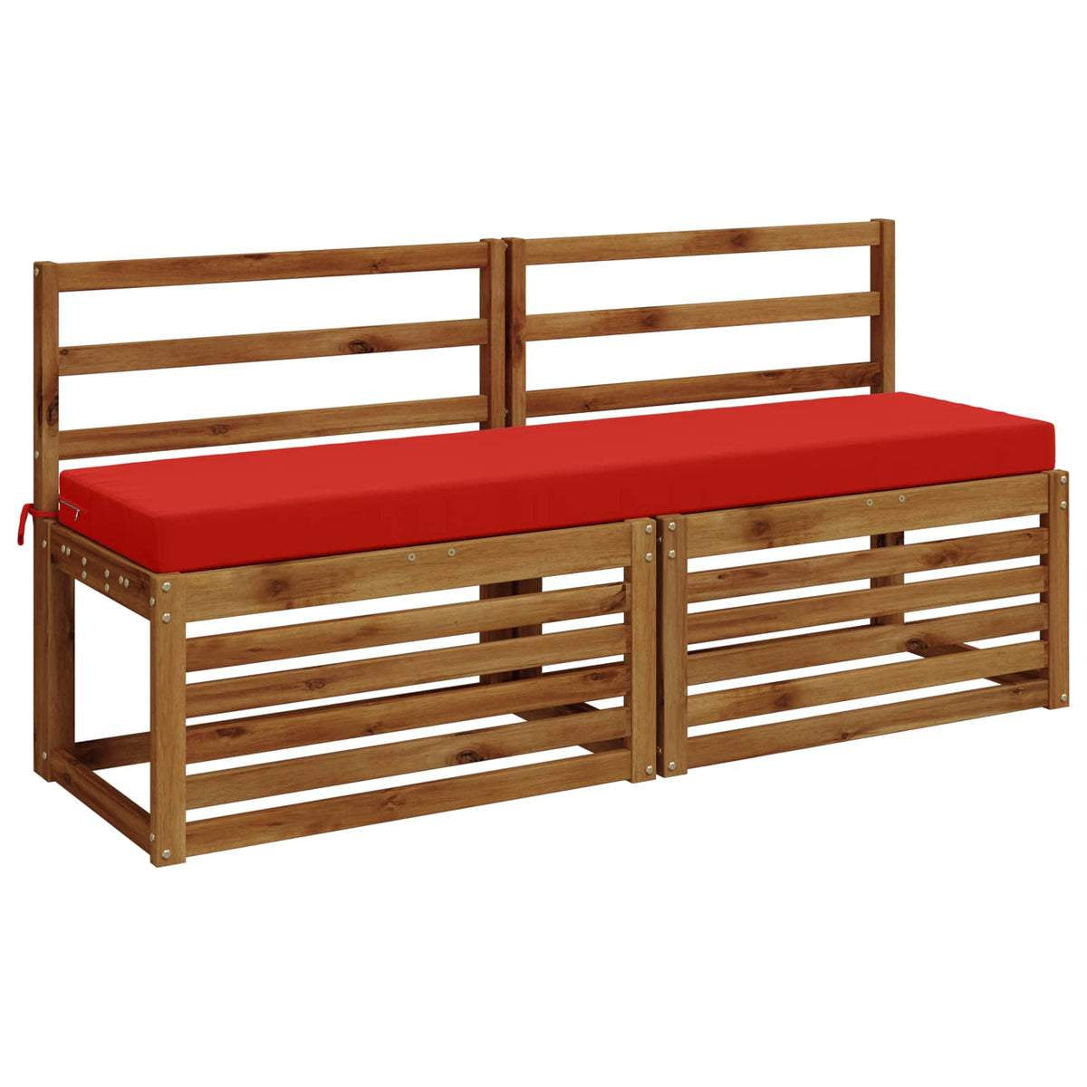 Jastučić za klupu SOEST 100% poliester Crvena 150 x 40 x 8 cm