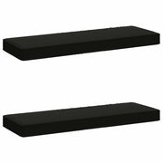 Jastučići za klupe - 2 dijela VUGHT 2 pcs 100% poliester Crna