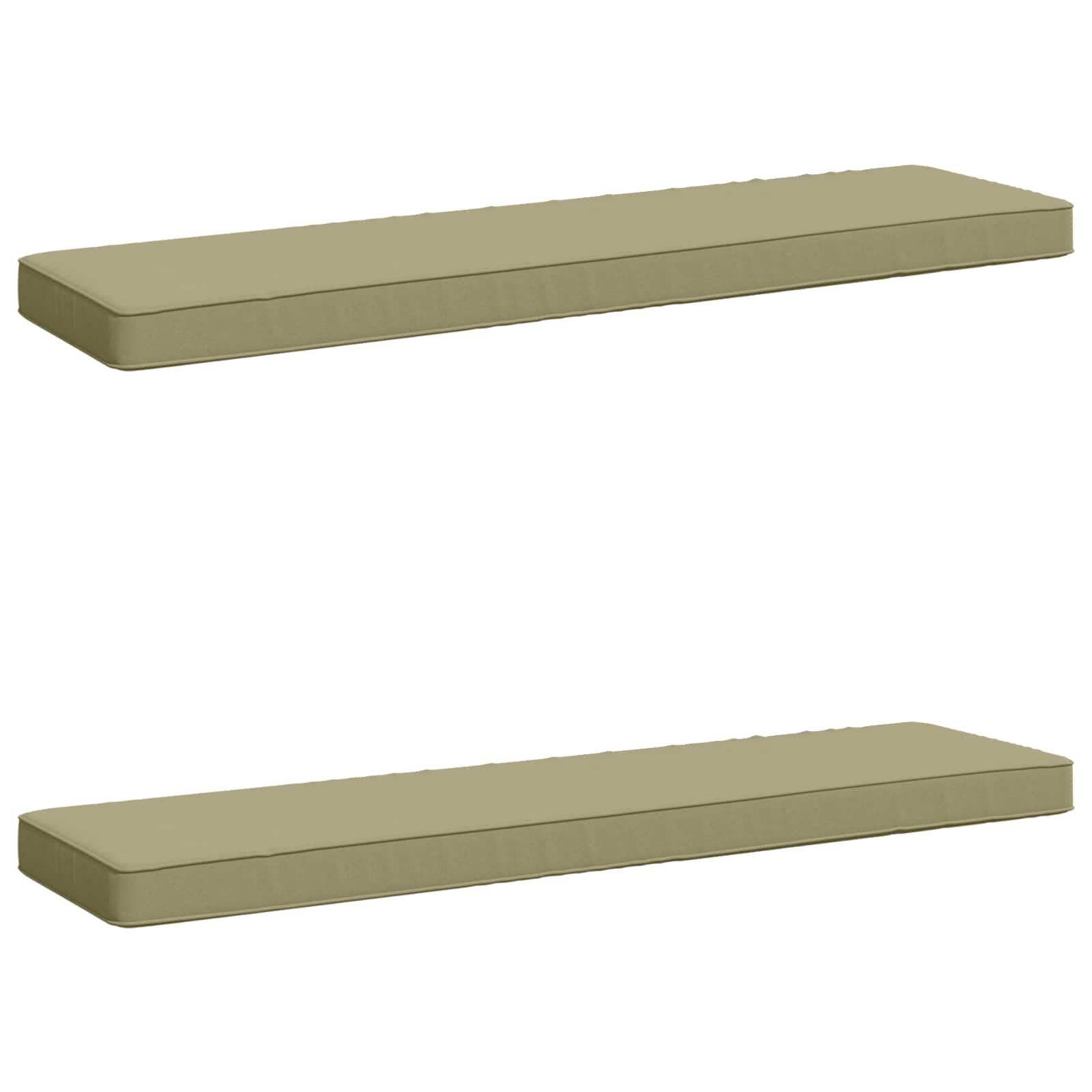 Jastučići za klupe - 2 dijela VUGHT 2 pcs 100% poliester