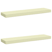 Jastučići za klupe - 2 dijela VUGHT 2 pcs 100% poliester Krem