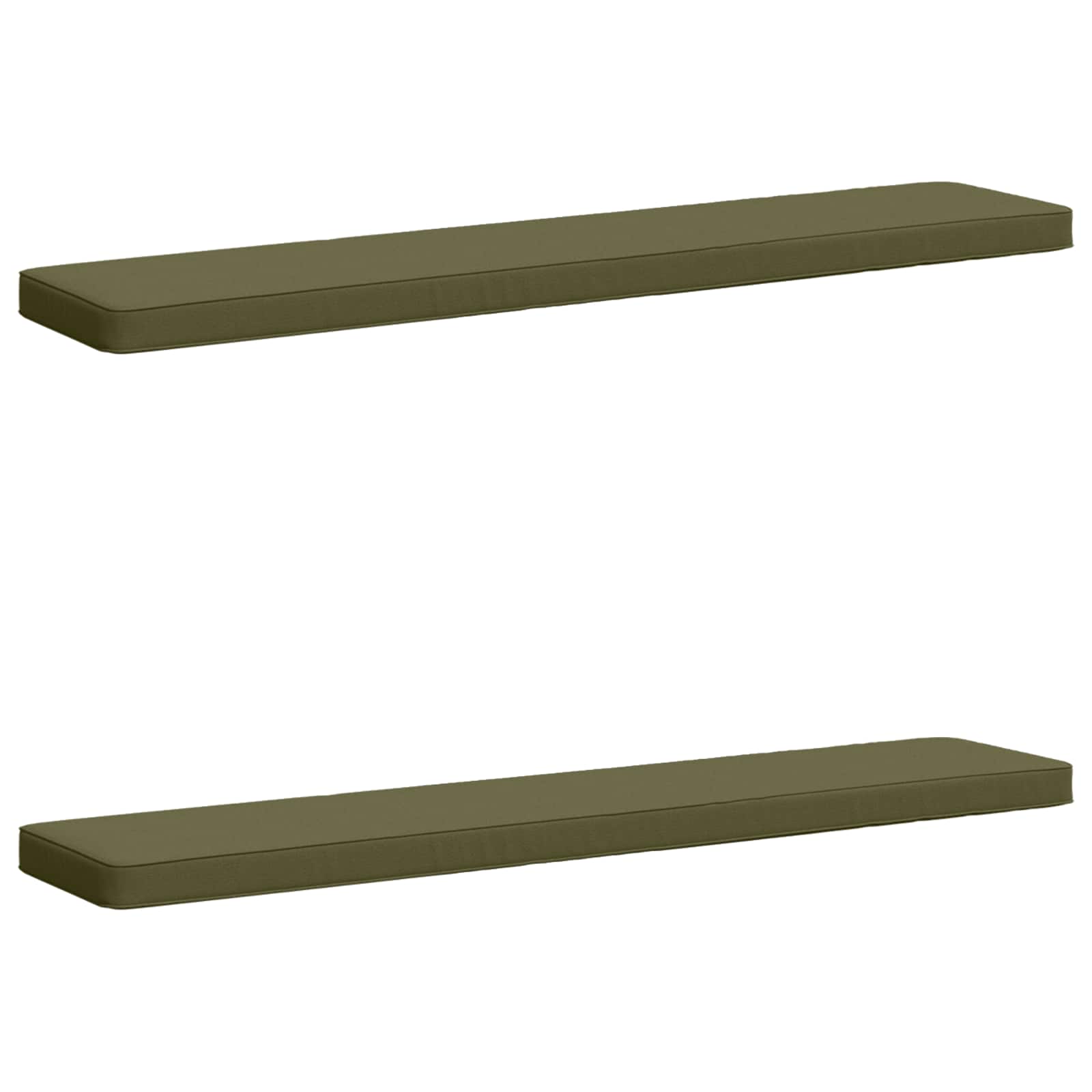 Jastučići za klupe - 2 dijela VUGHT 2 pcs 100% poliester