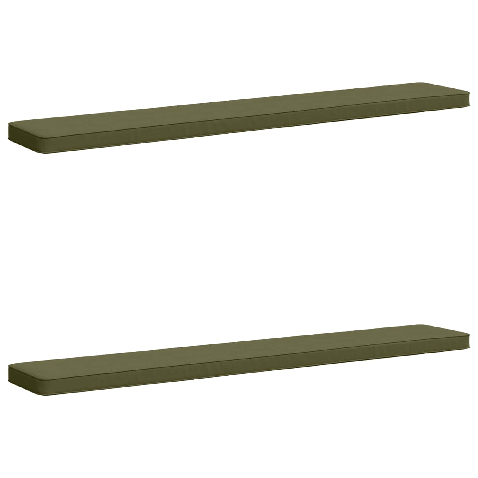 Jastučići za klupe - 2 dijela VUGHT 2 pcs 100% poliester