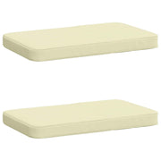 Jastučići za klupe - 2 dijela VUGHT 2 pcs 100% poliester Krem