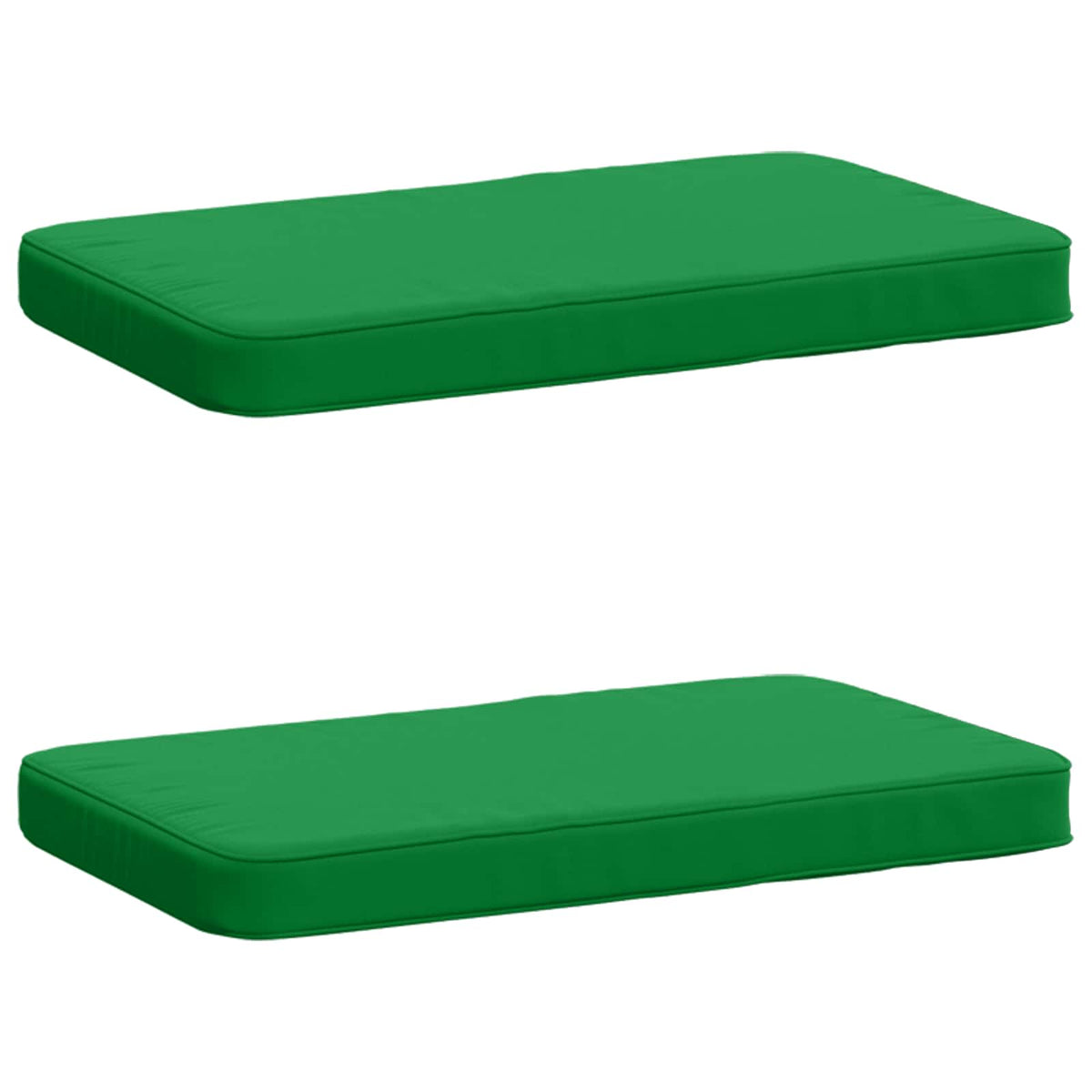 Jastučići za klupe - 2 dijela VUGHT 2 pcs 100% poliester Zelena
