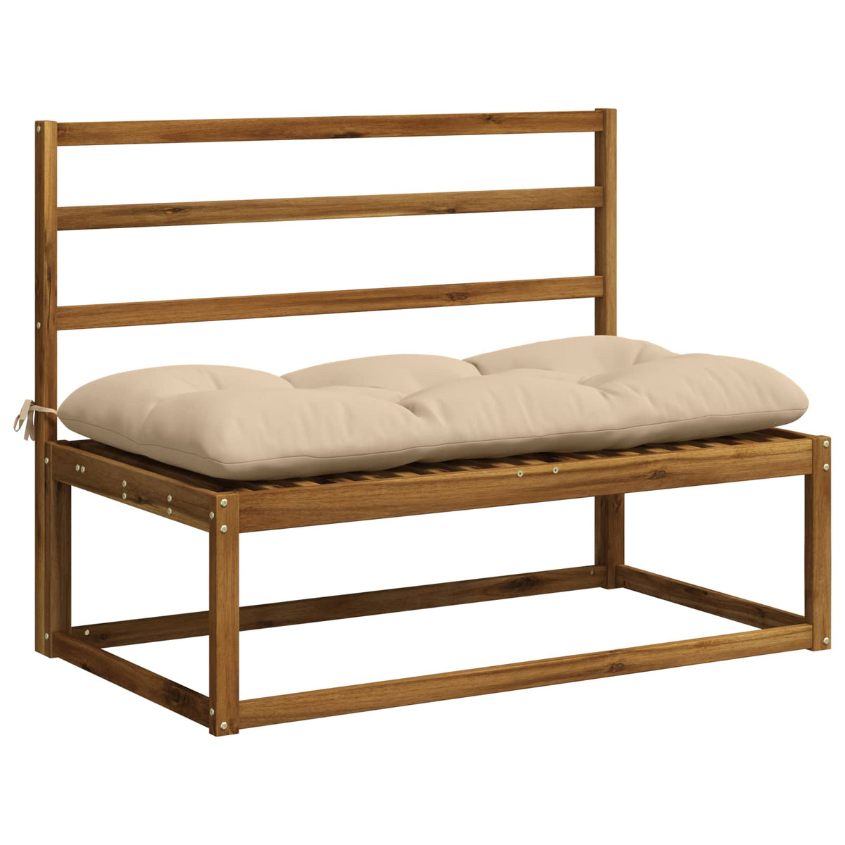 Jastučić za klupu VIANEN 100% poliester Krem 100 x 60 x 12 cm