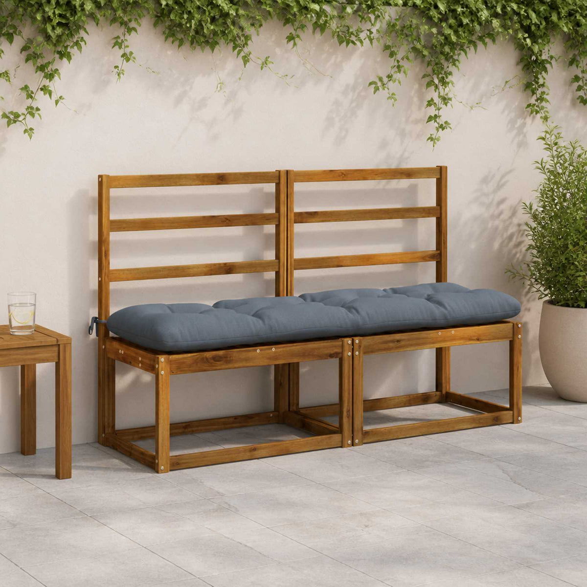 Jastučić za klupu VIANEN 100% poliester Plava 140 x 40 x 12 cm