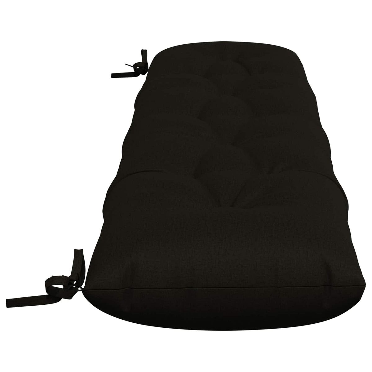 Jastučić za klupu VIANEN 100% poliester Crna 160 x 30 x 12 cm