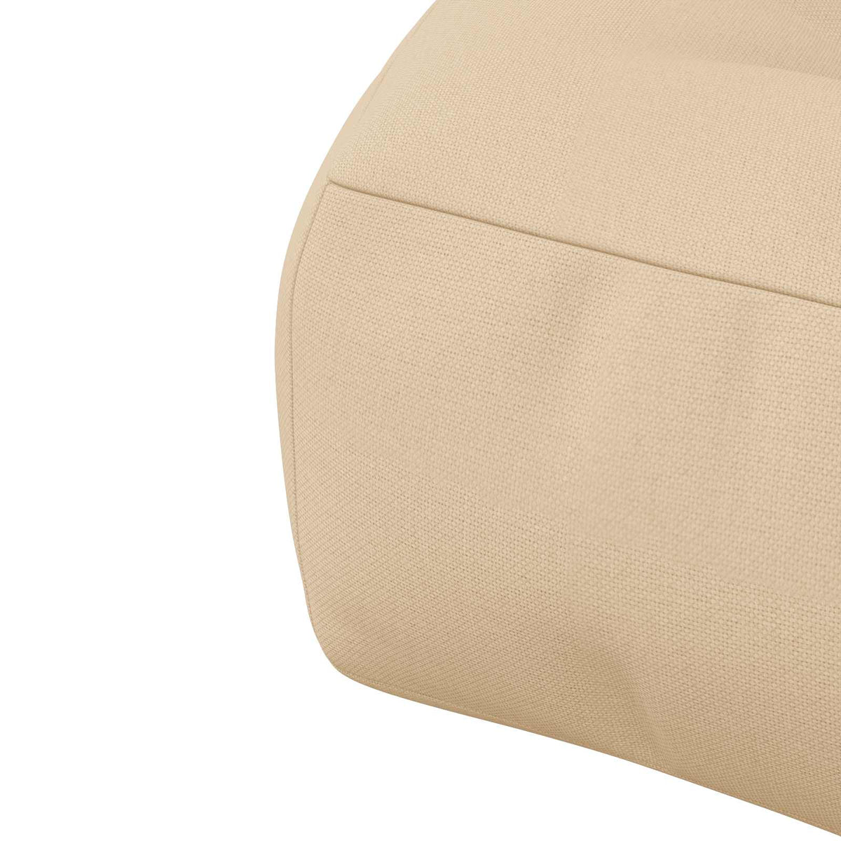 Jastučić za palete VIANEN 100% poliester Krem 70 x 50 x 12 cm