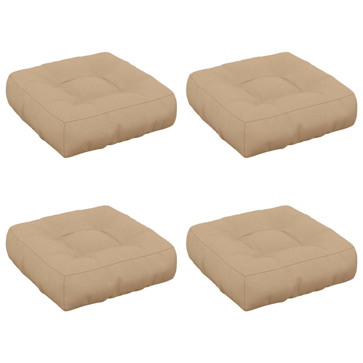 Jastučići za sjedalo od 4 dijela VIANEN 4 pcs 100% poliester
