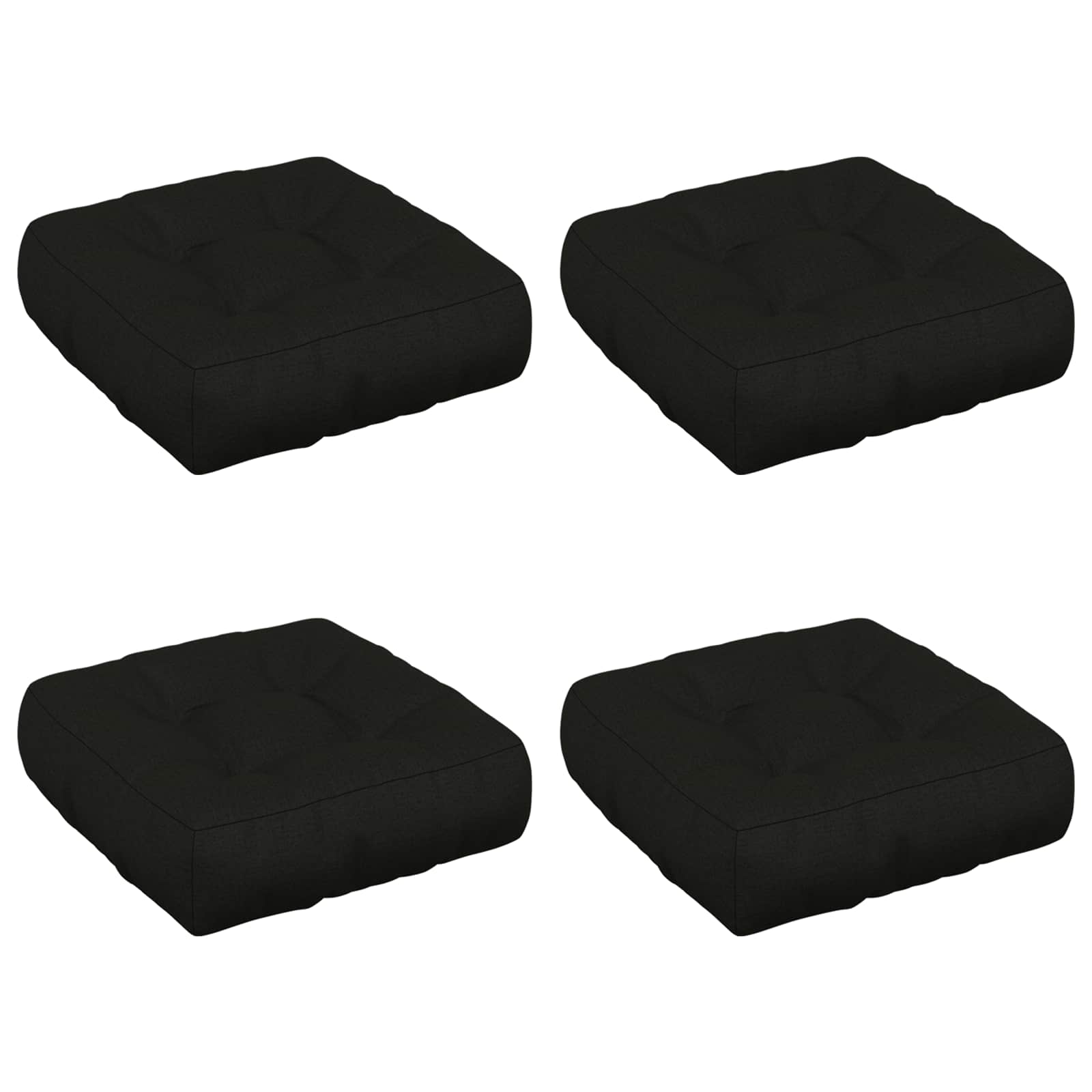 Jastučići za sjedalo od 4 dijela VIANEN 4 pcs 100% poliester