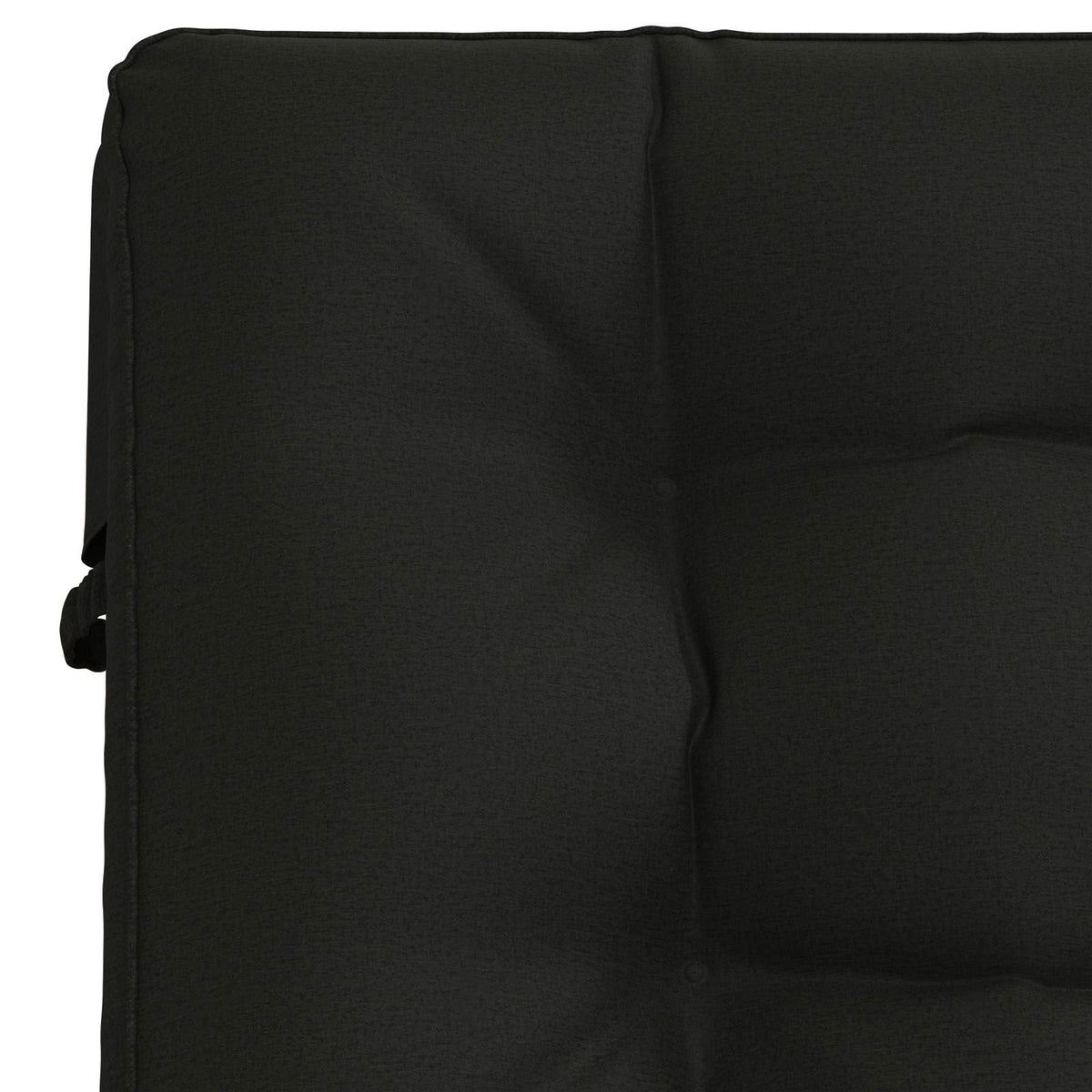 Jastučić za ležaljku VIANEN 100% poliester Crna 200 x 70 x 8 cm