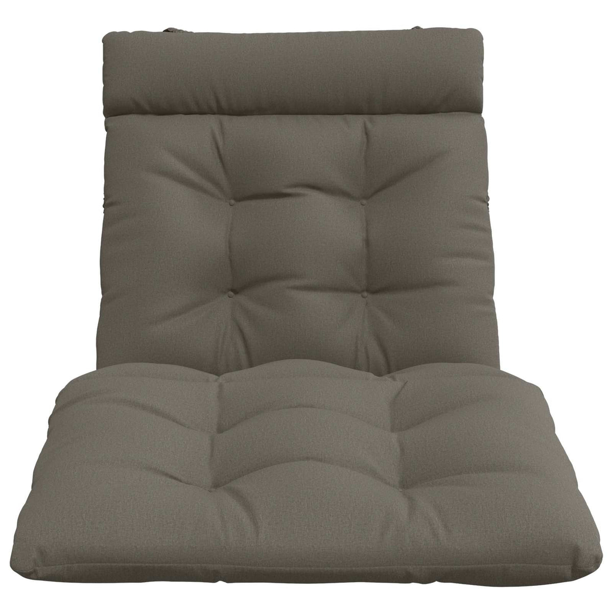 Jastučić za ležaljku VIANEN 100% poliester Siva 200 x 70 x 8 cm
