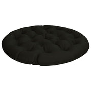 Papasan jastučić VIANEN 100% poliester Crna Ø 120 x 12 cm