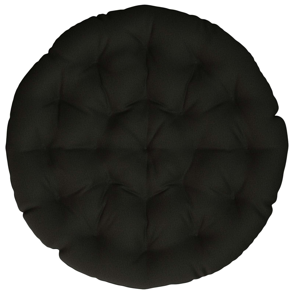 Papasan jastučić VIANEN 100% poliester Crna Ø 120 x 12 cm
