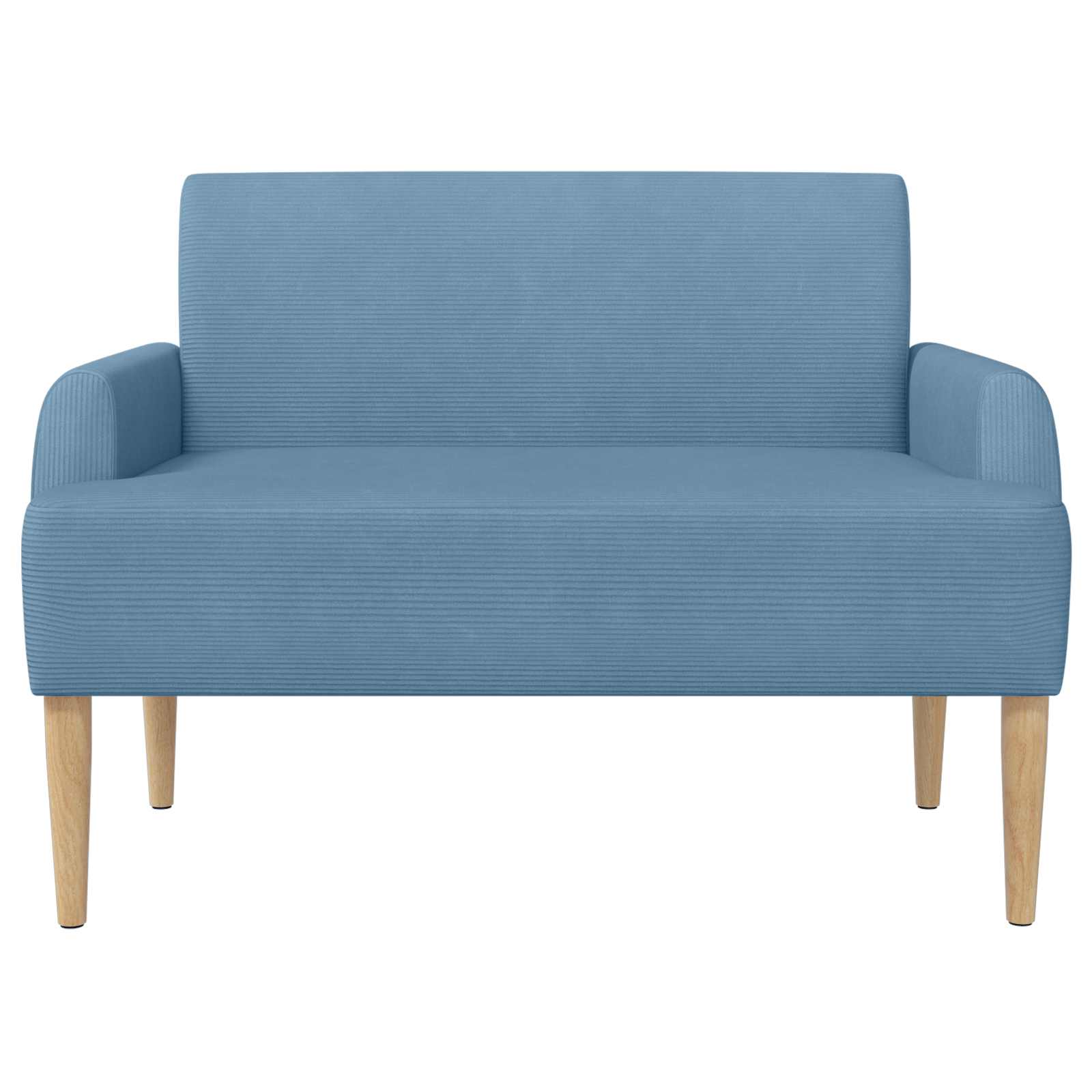 Ljubavni kauč s gumbima Plava 116 x 67 x 81 cm Kordura tekstil