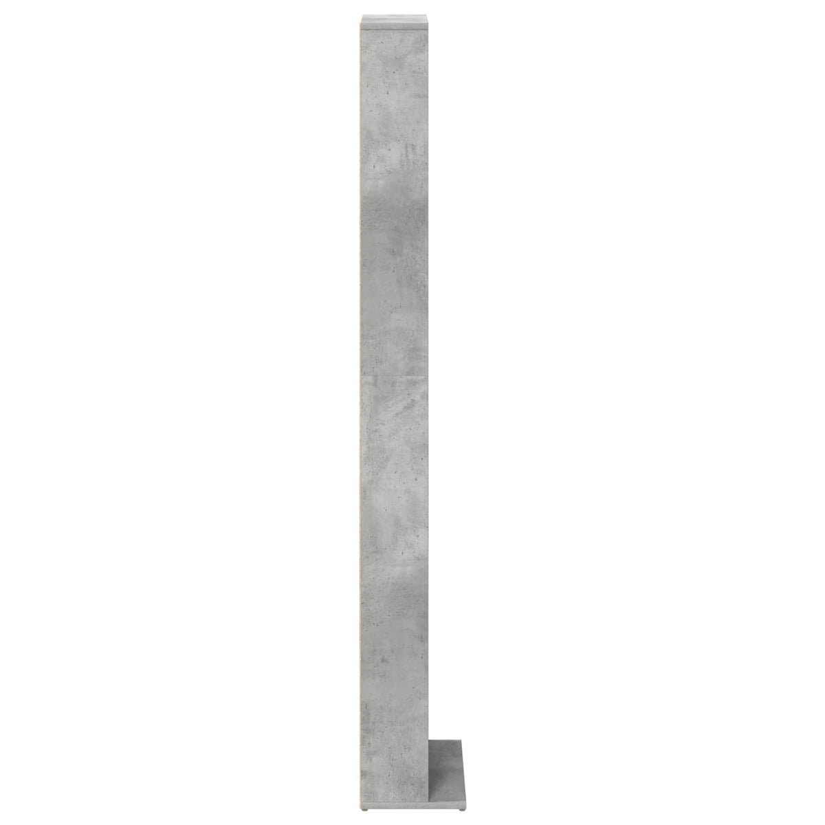 CD ormar Betonska siva 33 x 23,5 x 175 cm Konstruirano drvo