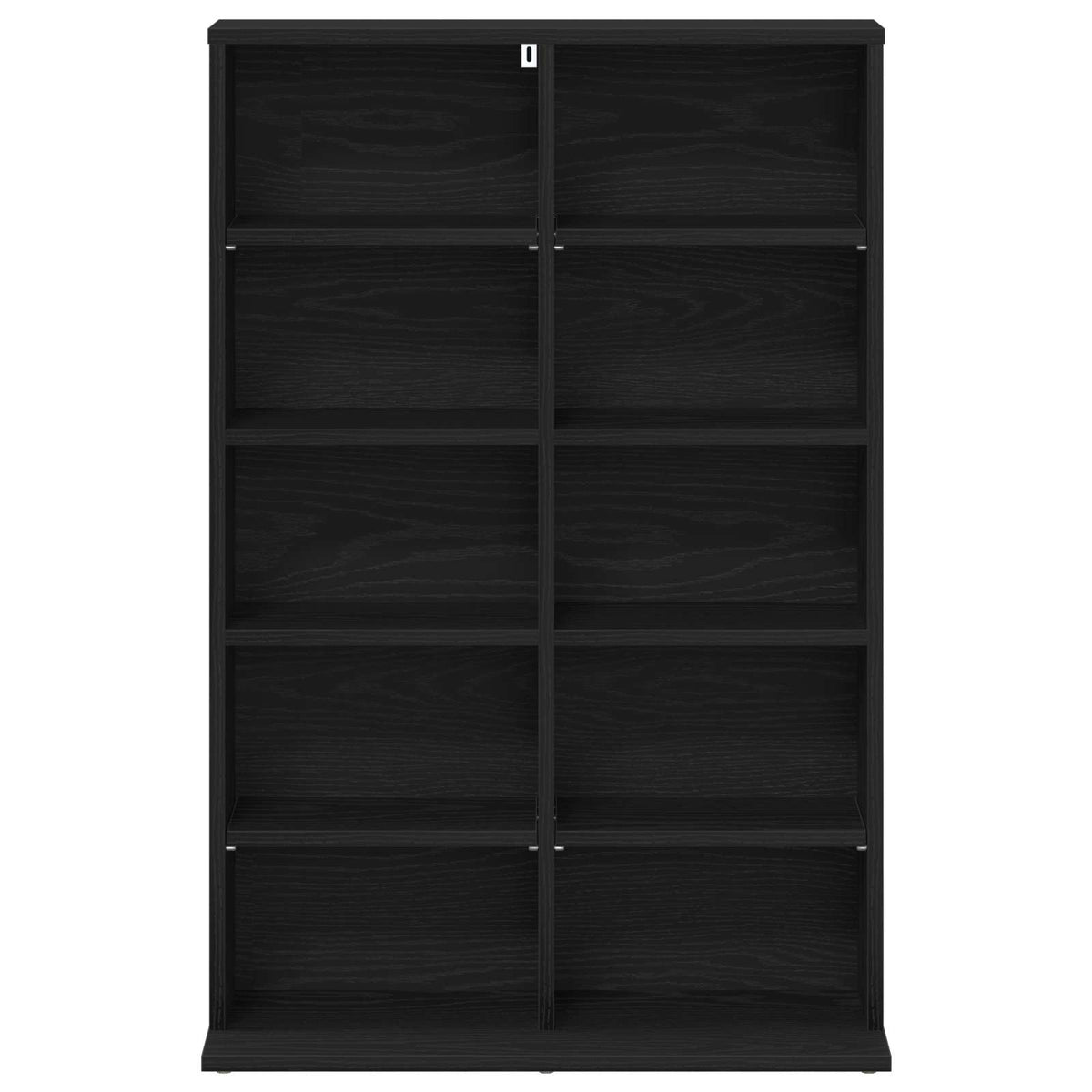 CD ormar Crni hrast 65 x 23,5 x 97,5 cm Konstruirano drvo