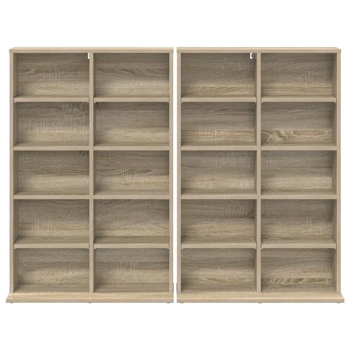 CD ormar 2 kom. Hrast sonoma 65 x 23,5 x 97,5 cm
