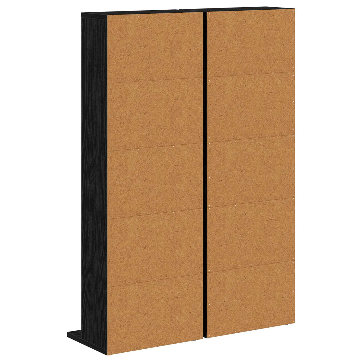 CD ormar 2 kom. Crni hrast 33 x 23,5 x 97,5 cm