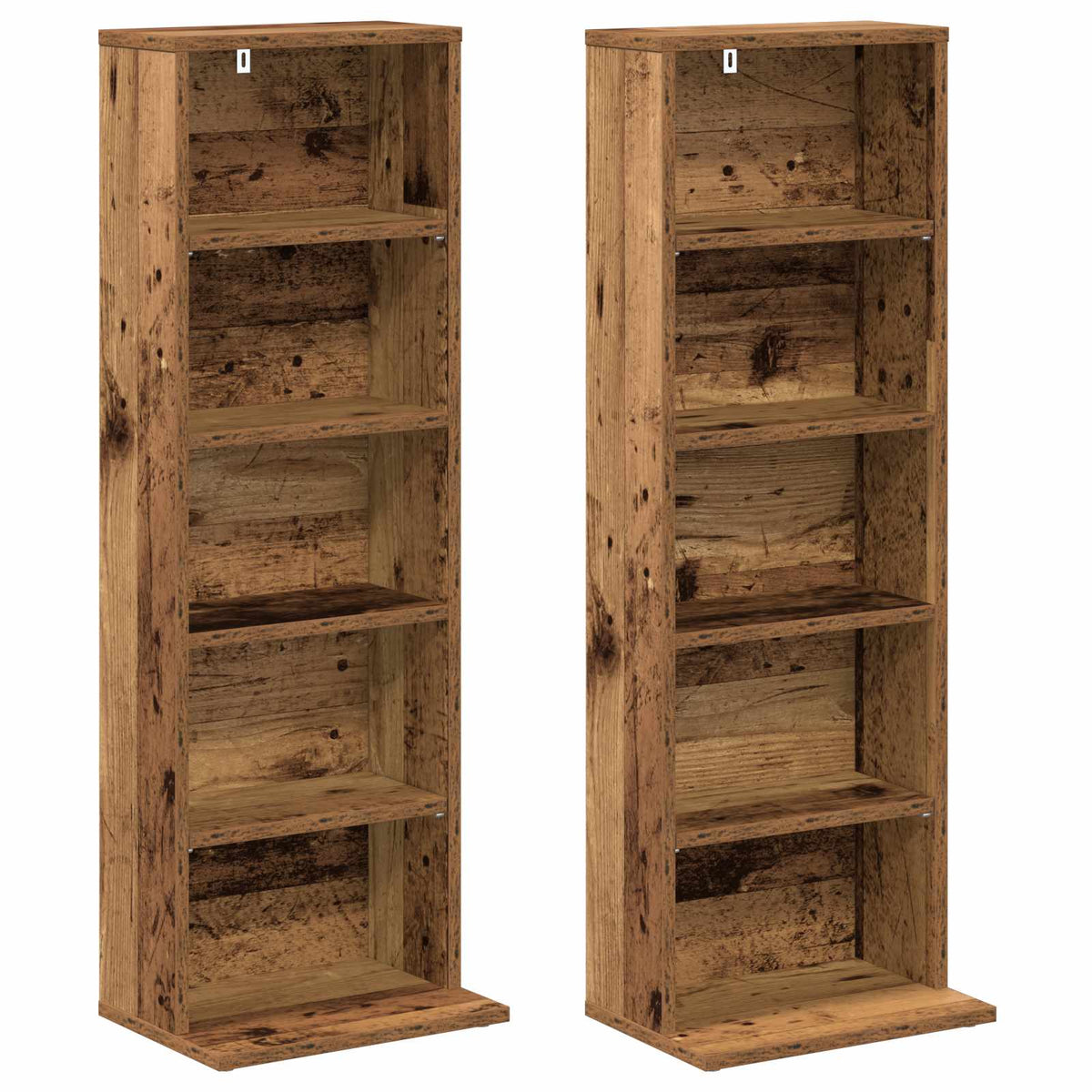 CD ormar 2 kom. Staro drvo 33 x 23,5 x 97,5 cm