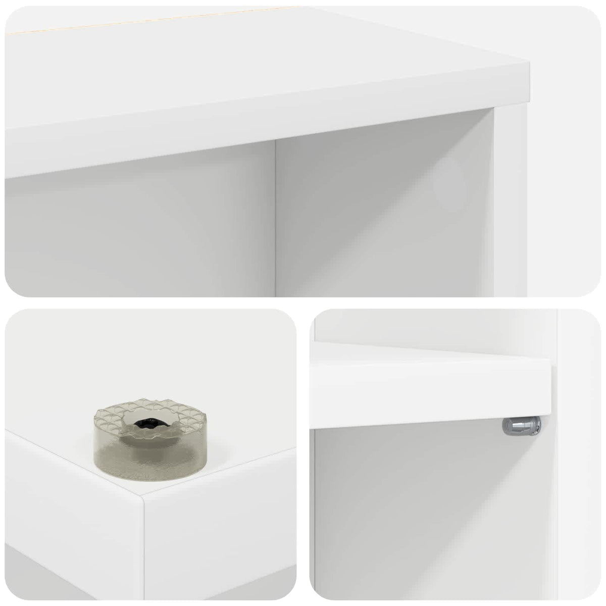 CD ormar Bijela 60 x 17 x 92 cm Konstruirano drvo