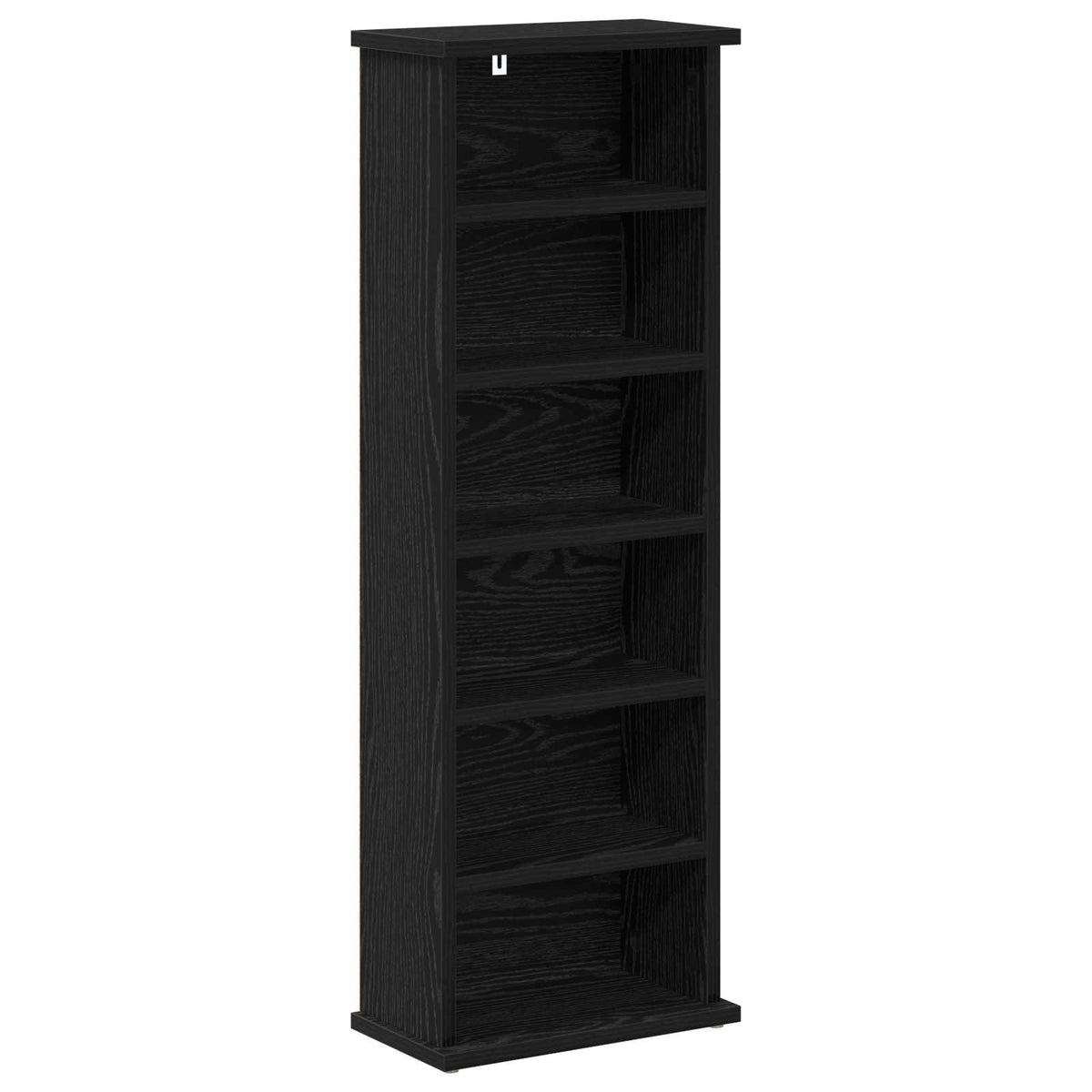 CD ormar 2 kom. Crni hrast 60 x 17 x 92 cm Konstruirano drvo