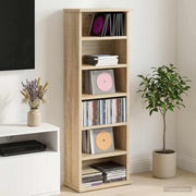 CD ormar Hrast sonoma 60 x 17 x 92 cm Konstruirano drvo