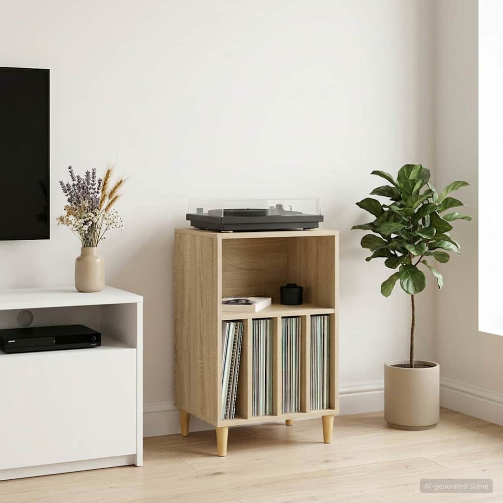 Stalak za gramofon Hrast sonoma 47 x 39,5 x 74,5 cm