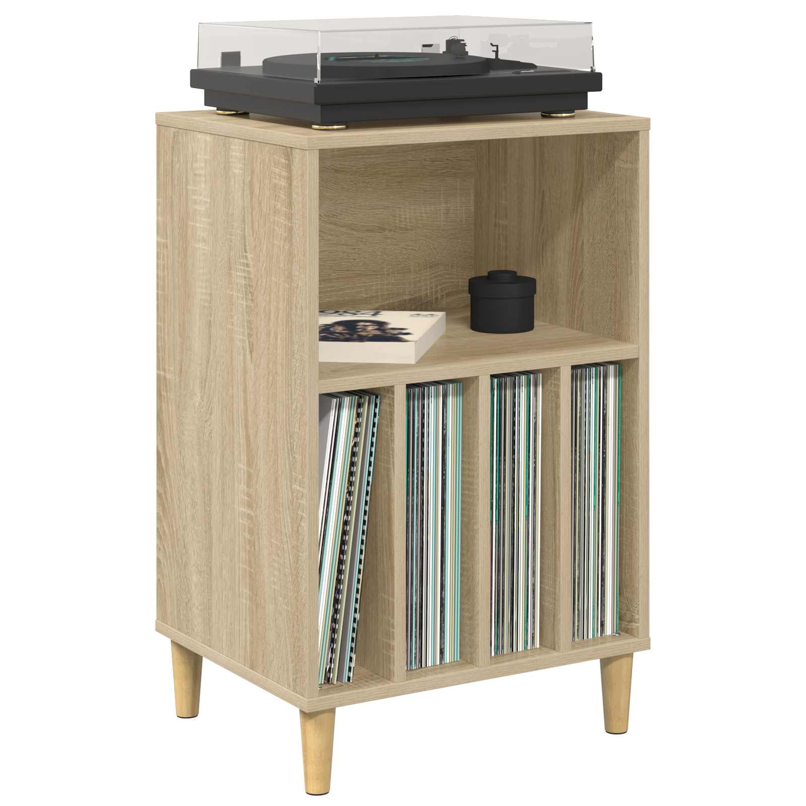 Stalak za gramofon Hrast sonoma 47 x 39,5 x 74,5 cm