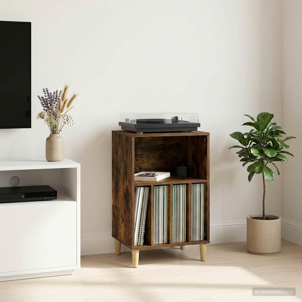 Stalak za gramofon Dimljeni hrast 47 x 39,5 x 74,5 cm