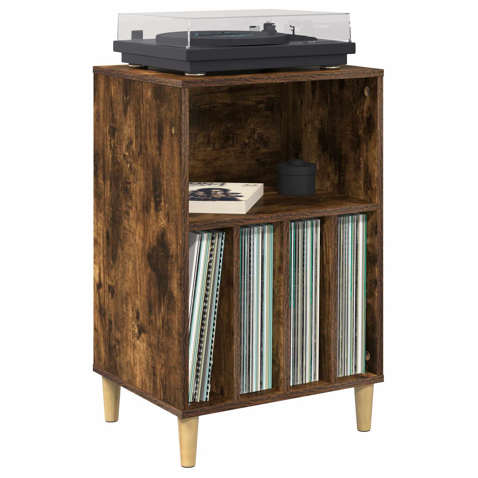 Stalak za gramofon Dimljeni hrast 47 x 39,5 x 74,5 cm