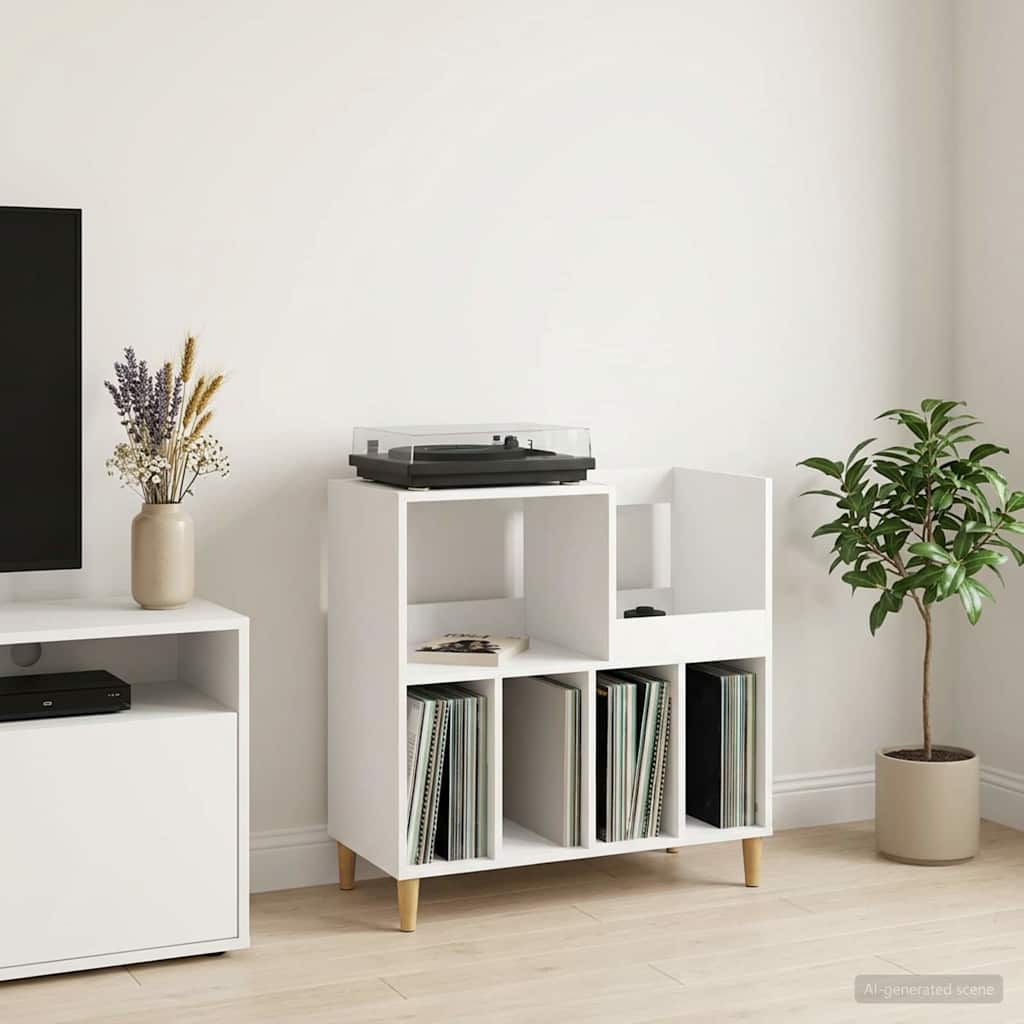 Stalak za gramofon 82 x 39,5 x 82,5 cm Konstruirano drvo