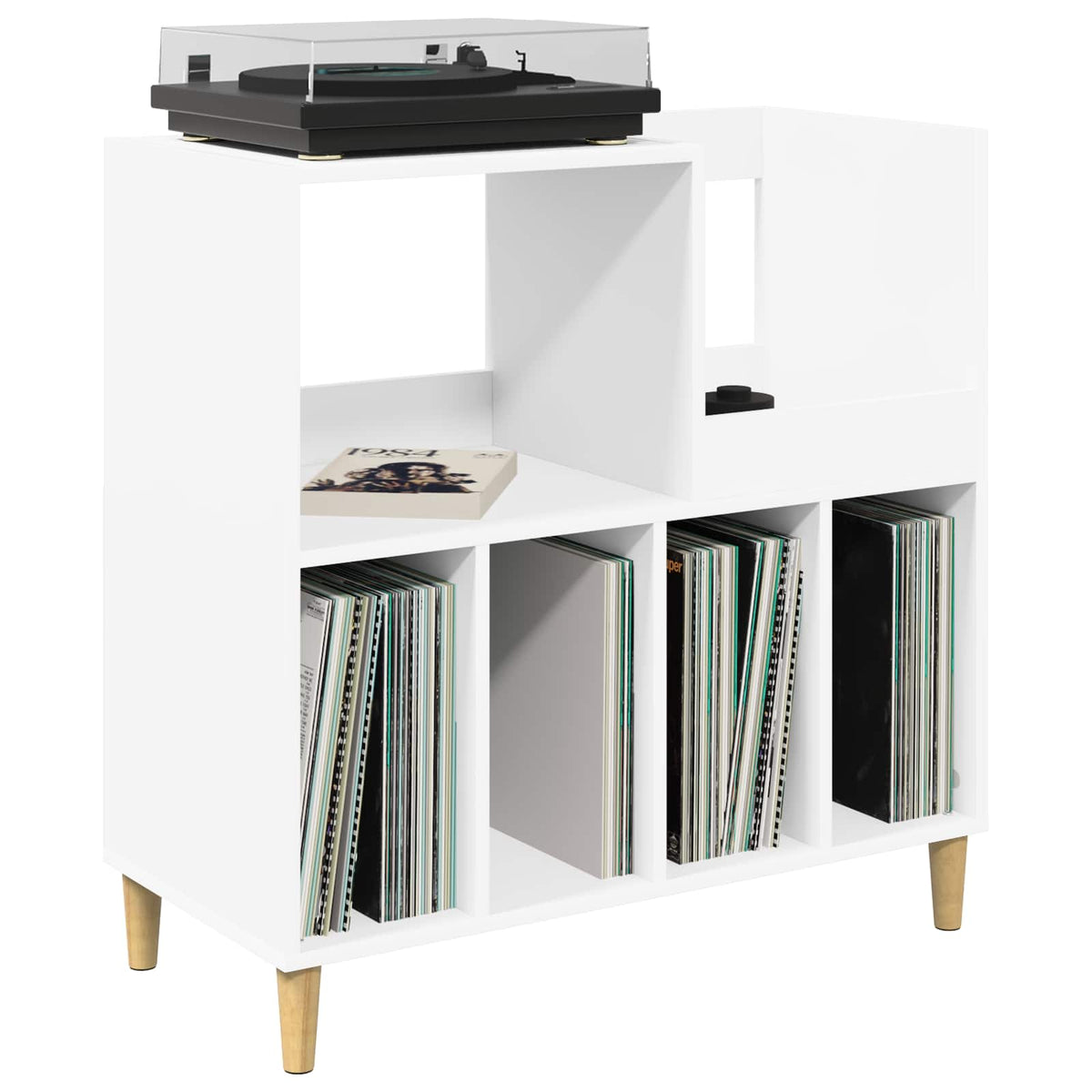 Stalak za gramofon 82 x 39,5 x 82,5 cm Konstruirano drvo