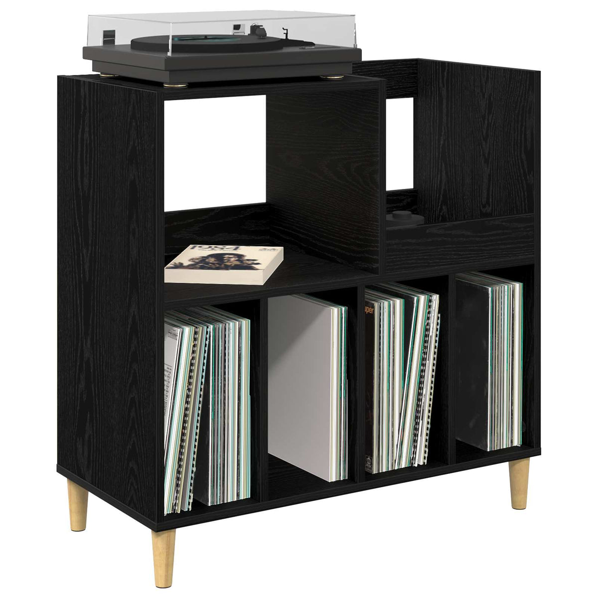 Stalak za gramofon 82 x 39,5 x 82,5 cm Konstruirano drvo