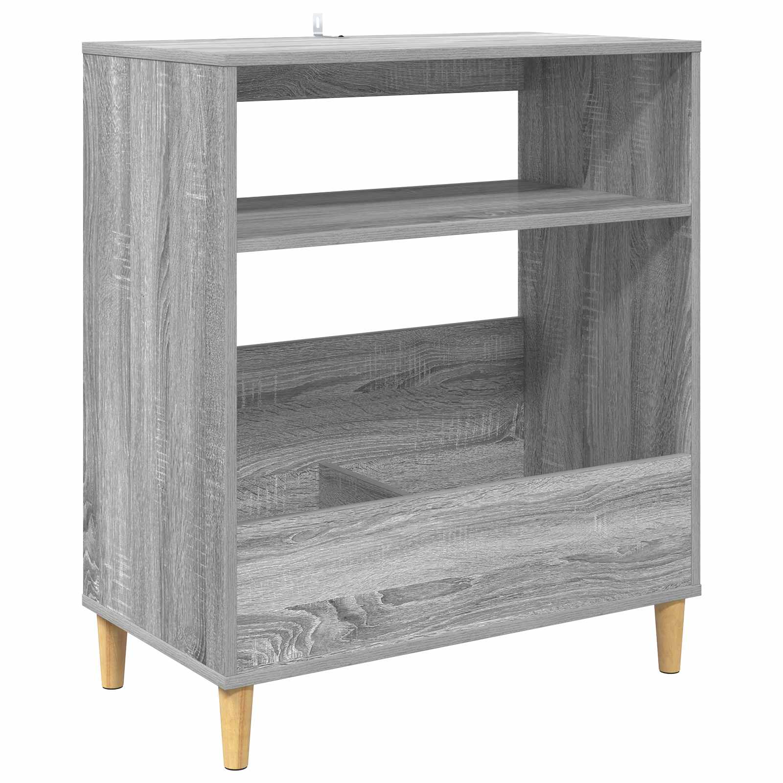 Stalak za gramofon Siva Sonoma 71 x 39,5 x 83 cm