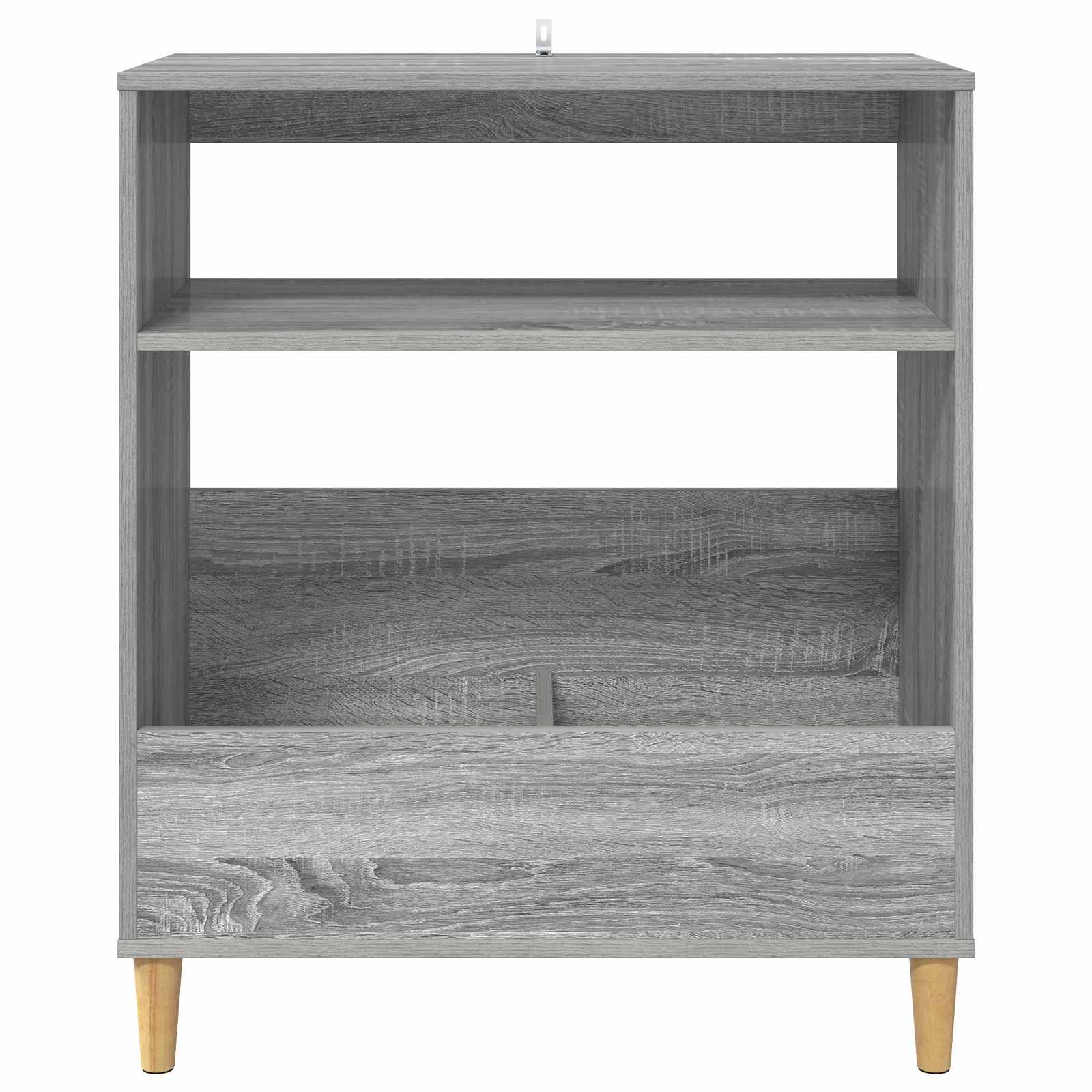 Stalak za gramofon Siva Sonoma 71 x 39,5 x 83 cm