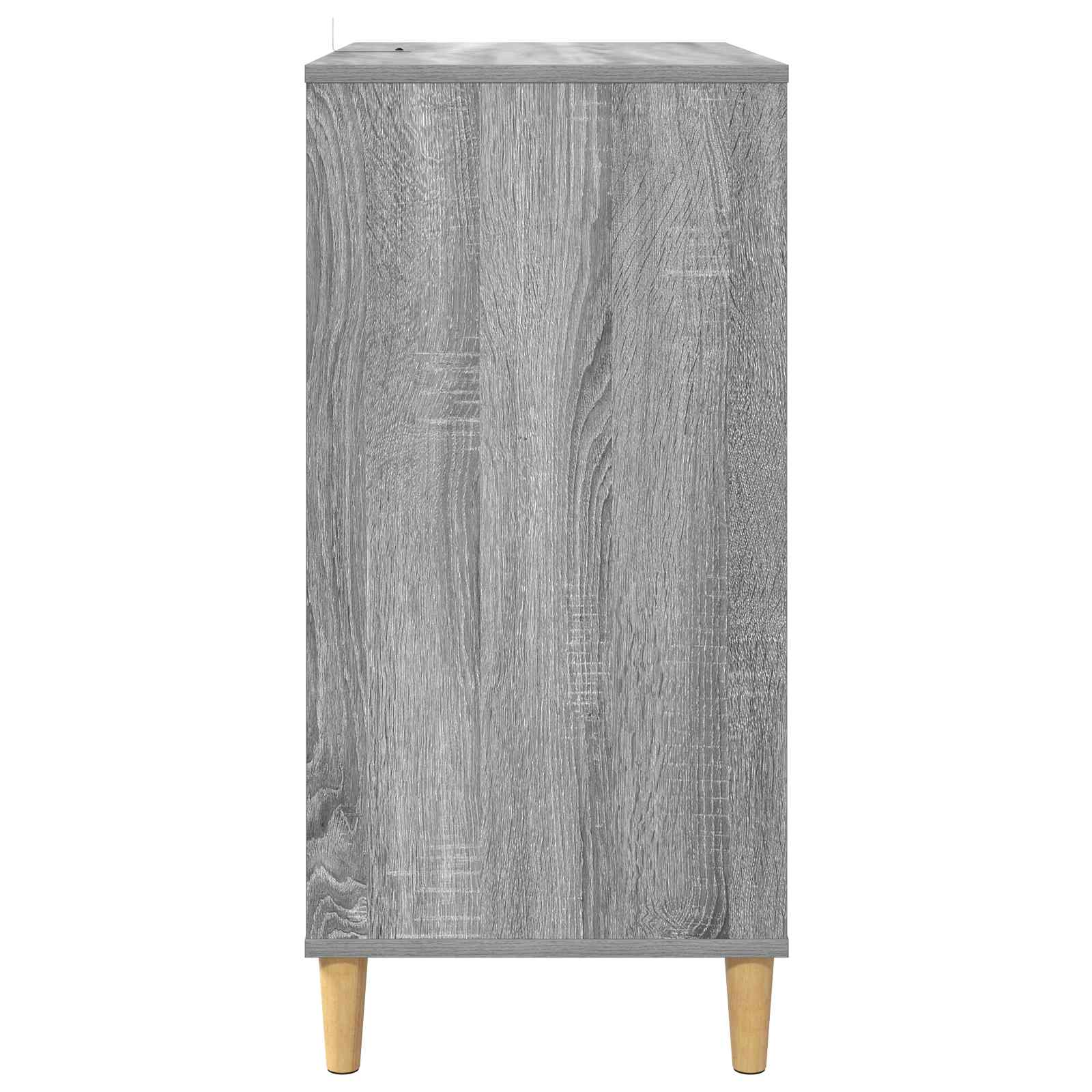 Stalak za gramofon Siva Sonoma 71 x 39,5 x 83 cm